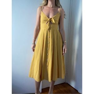 Yellow Hello Molly Dress